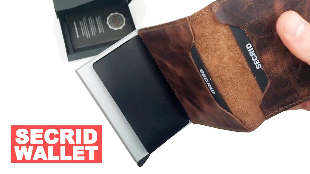 SECRID Slim Wallet Review Minimalist Card Holder RFID Blocker